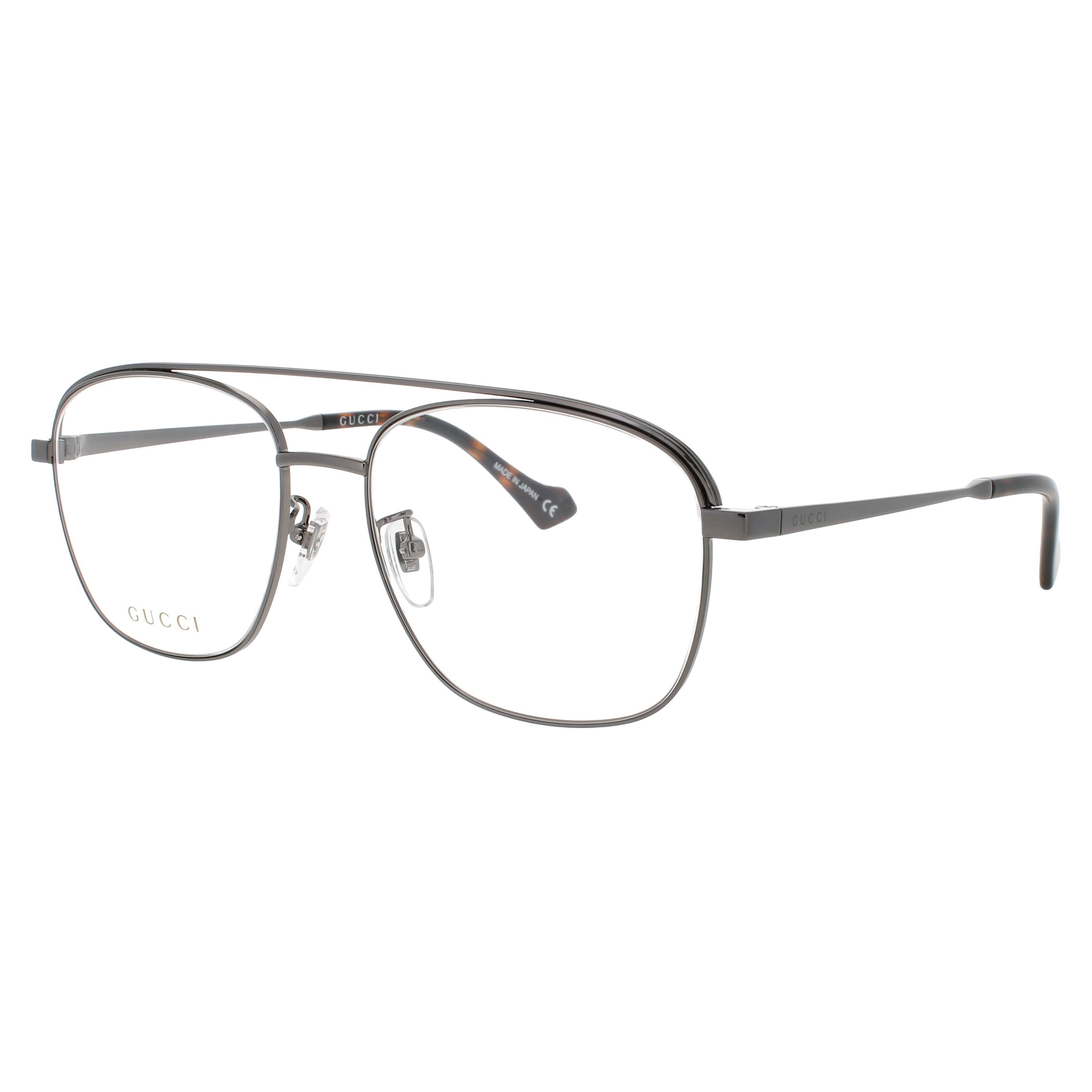 Gucci Gg1103o Eyeglasses Ruthenium Metal